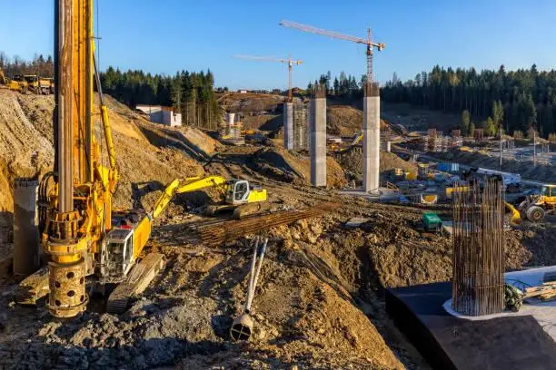 Imagem ilustrativa de Estacas de concreto para fundação